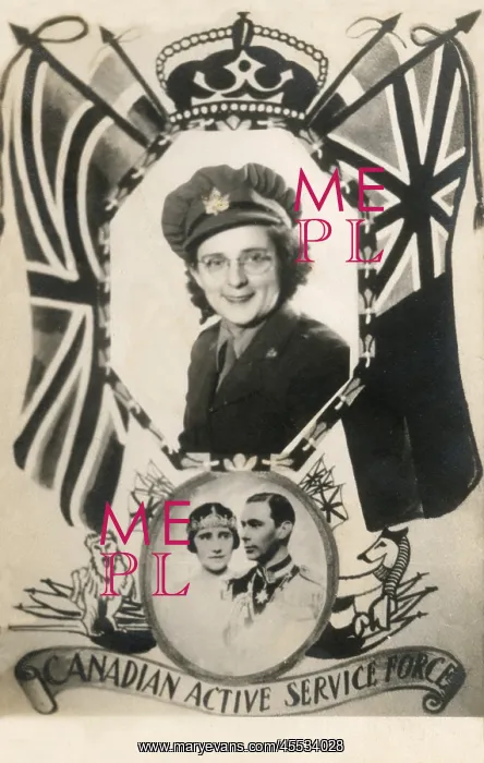 : Card from the front - World War Two : Card from the front - World War Two