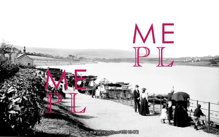  : Cardiff, Roath Park Lake 1896