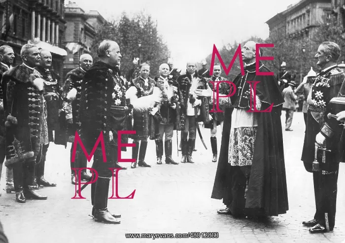 : Cardinal Eugenio Pacelli as papal legate in Budapest, 1938 : Cardinal Eugenio Pacelli as papal legate in Budapest, 1938