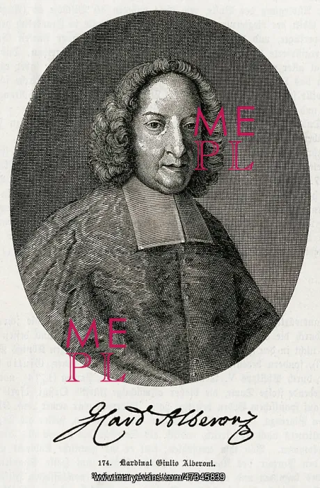 : CARDINAL GIULIO ALBERONI : CARDINAL GIULIO ALBERONI