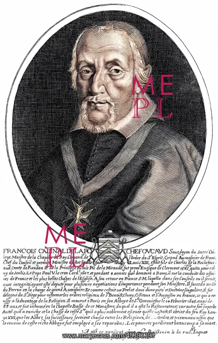 : CARDINAL LAROCHEFOUCAULD : CARDINAL LAROCHEFOUCAULD
