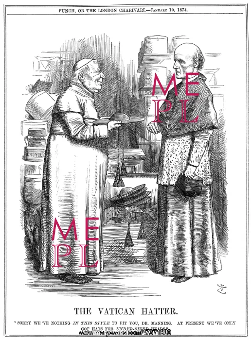 : CARDINAL MANNING & POPE : CARDINAL MANNING & POPE