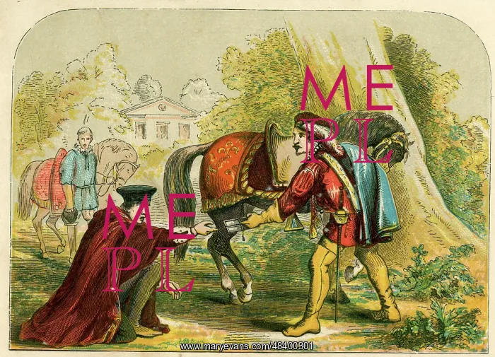 : Cardinal Wolsey and the King's Messenger : Cardinal Wolsey and the King's Messenger