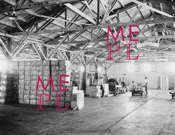 : Cargo ready for shipment at a U.S. Army air : Cargo ready for shipment at a U.S. Army air