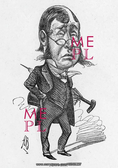  : Caricature of the actor Alfred Maltby
