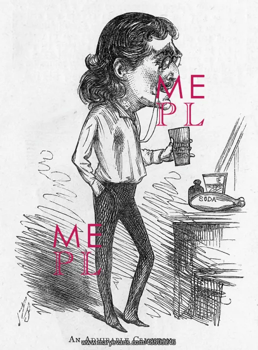 : Caricature of the actor Arthur Matthison : Caricature of the actor Arthur Matthison