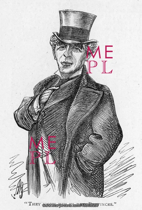 : Caricature of the actor Barry Sullivan : Caricature of the actor Barry Sullivan