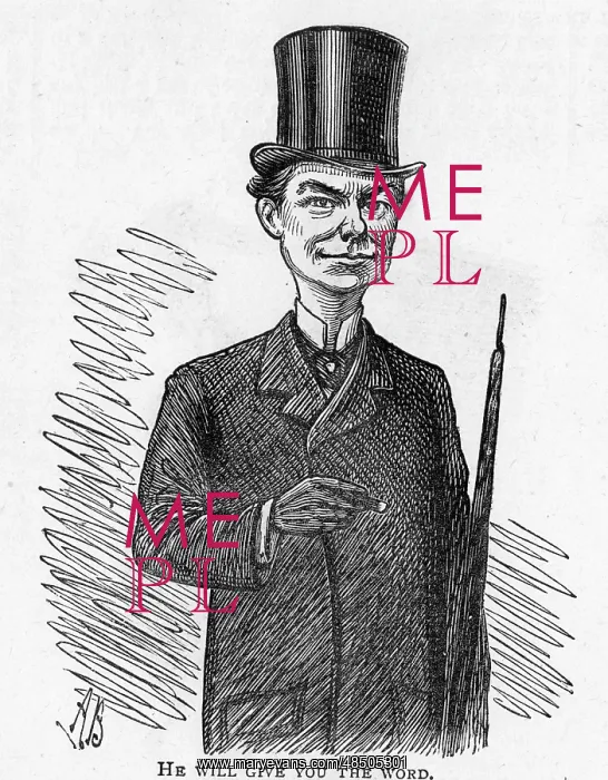 : Caricature of the actor Charles Collette : Caricature of the actor Charles Collette