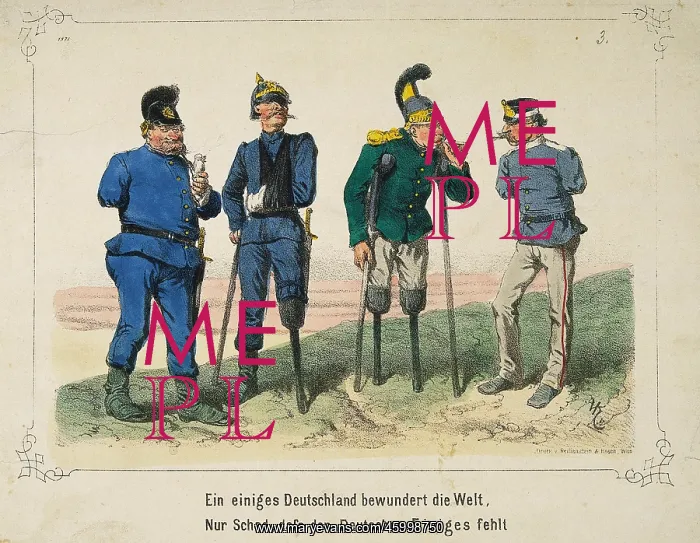 : Caricature of Germany : Caricature of Germany