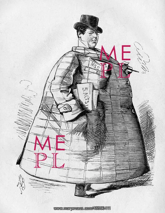 : Caricature of Paul John Merrit, playwright : Caricature of Paul John Merrit, playwright