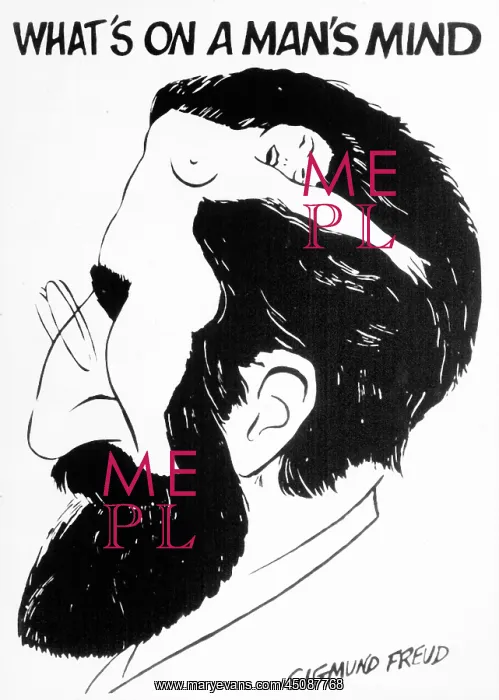 : Caricature of Sigmund Freud : Caricature of Sigmund Freud