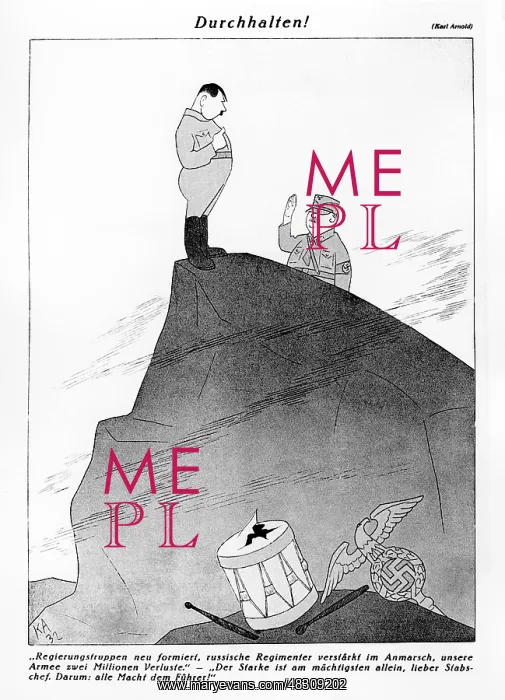 : Caricature in the Simplicissimus, 1931 : Caricature in the Simplicissimus, 1931