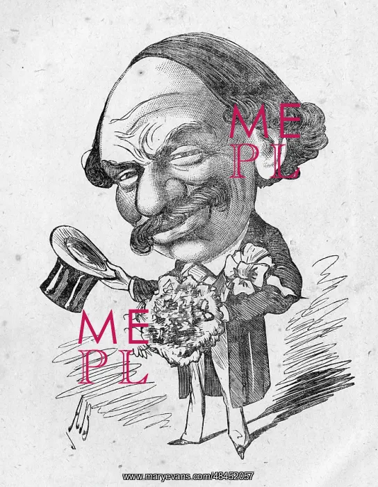 : Caricature of Sir Julius Benedict, composer : Caricature of Sir Julius Benedict, composer