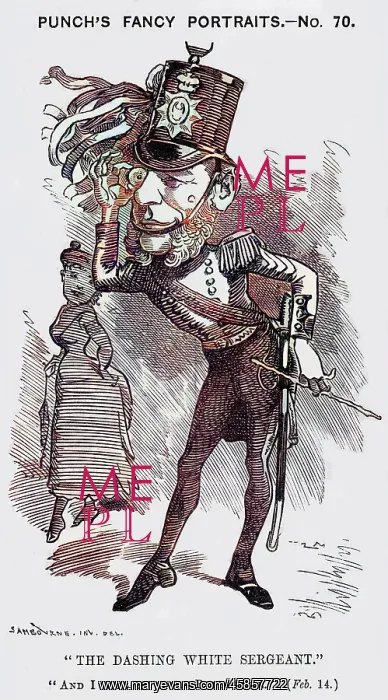 : Caricature of William Ballantine : Caricature of William Ballantine