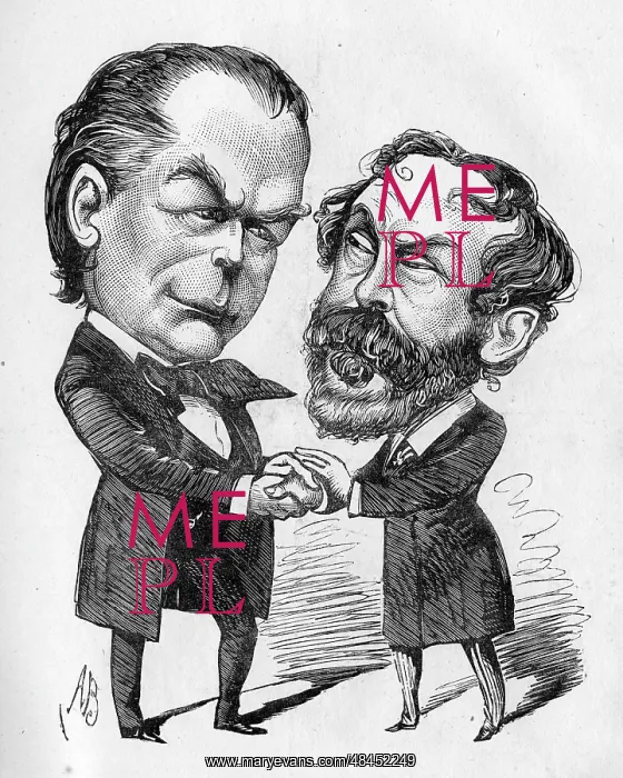 : Caricatures, Bradlaugh and Labouchere, fellow-MPs : Caricatures, Bradlaugh and Labouchere, fellow-MPs