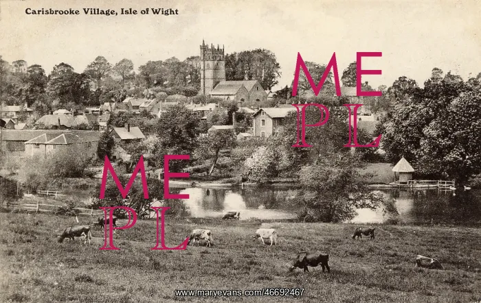  : Carisbrooke Village, Isle of Wight, Hampshire, England