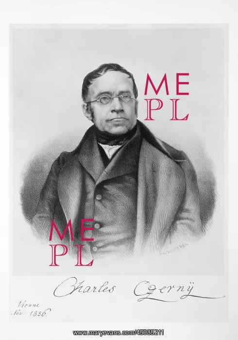 : Carl Czerny, engraving : Carl Czerny, engraving
