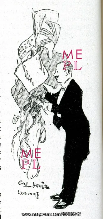  : Carl Hertz, illusionist and conjurer