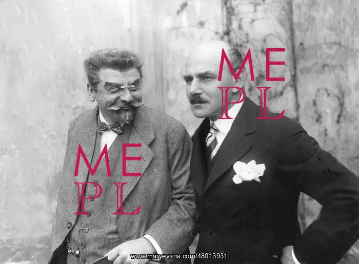 : Carl Sternheim and Robert Buhn, 1927 : Carl Sternheim and Robert Buhn, 1927