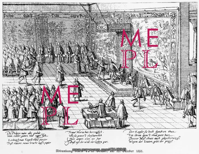 : CARL V ABDICATES : CARL V ABDICATES