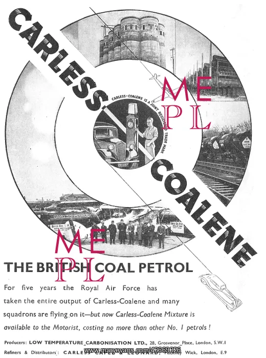 : Carless Coalene - The British Coal Petrol : Carless Coalene - The British Coal Petrol