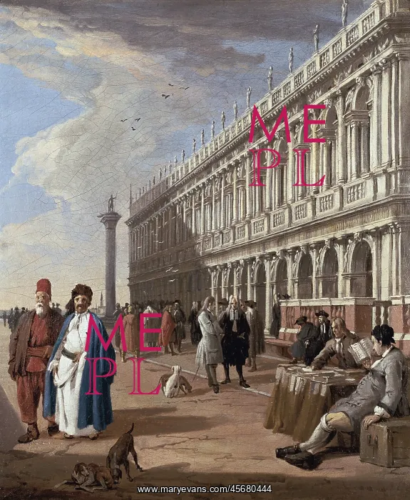 : Carlevaris, Luca. Venice: The Piazzetta. 18th : Carlevaris, Luca. Venice: The Piazzetta. 18th