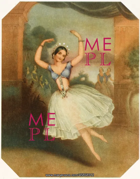 : CARLOTTA GRISI / PERI 1844 : CARLOTTA GRISI / PERI 1844