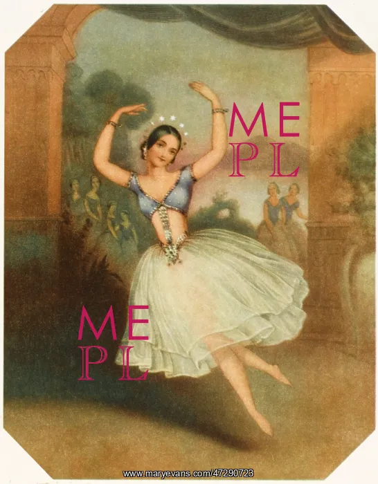 : CARLOTTA GRISI / PERI 1844 : CARLOTTA GRISI / PERI 1844