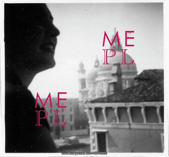 : Carly in profile, Venice, Italy : Carly in profile, Venice, Italy