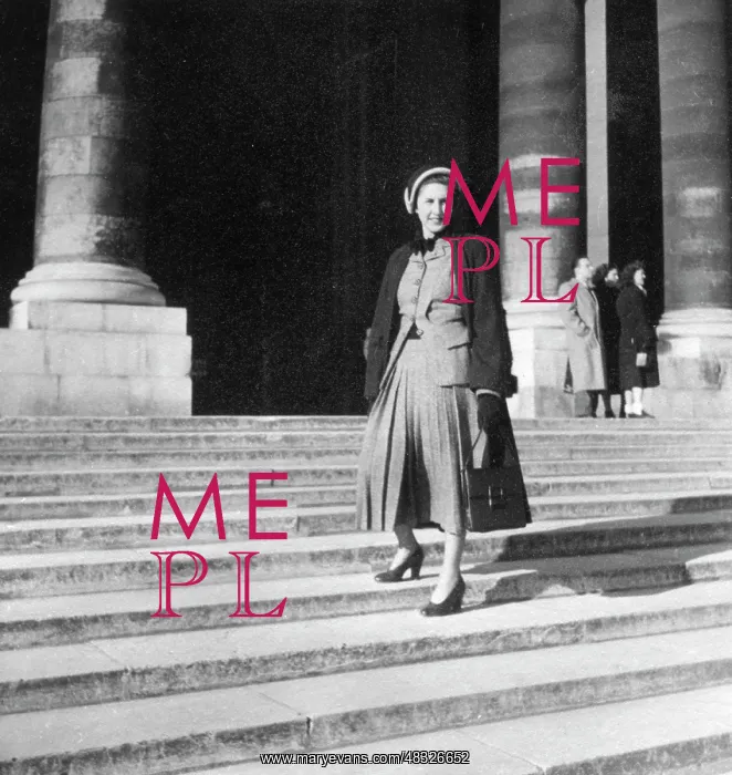 : Carly on the steps at Versailles, France : Carly on the steps at Versailles, France