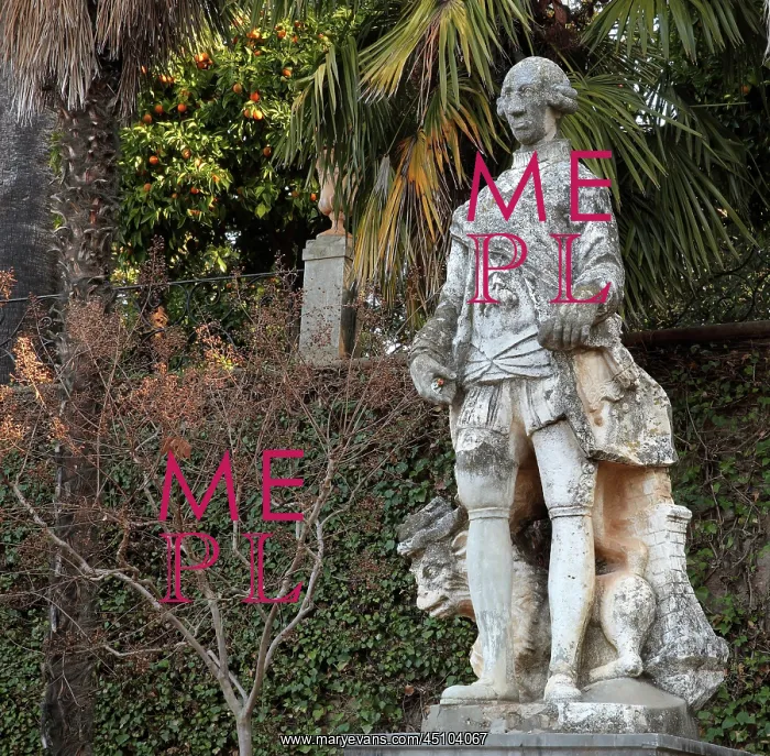 : Carmen de los Martires Garden, Granada, Andalusia, Spain : Carmen de los Martires Garden, Granada, Andalusia, Spain