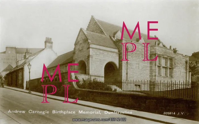 : Carnegie's Birthplace Memorial : Carnegie's Birthplace Memorial