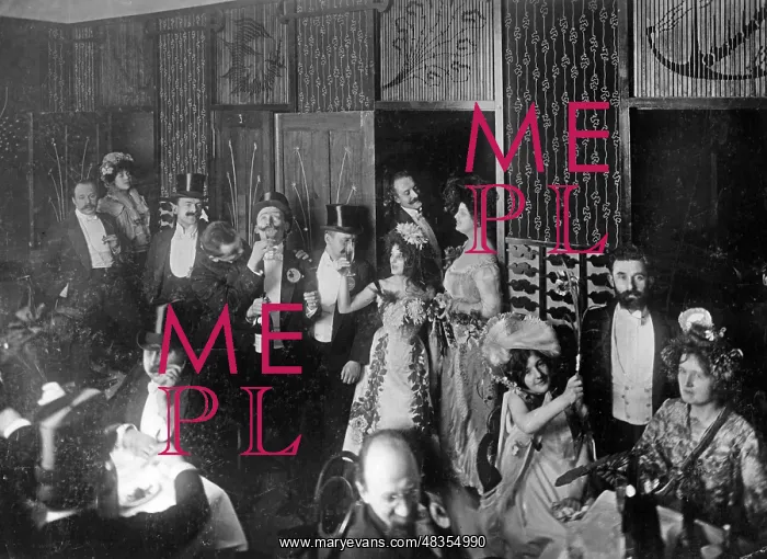 : Carnival at the Bunte Theater, 1902 : Carnival at the Bunte Theater, 1902