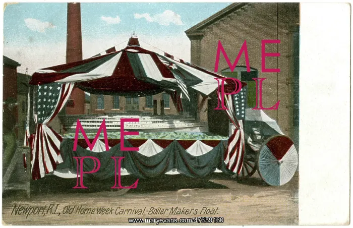 : Carnival float, Newport, Rhode Island, USA : Carnival float, Newport, Rhode Island, USA