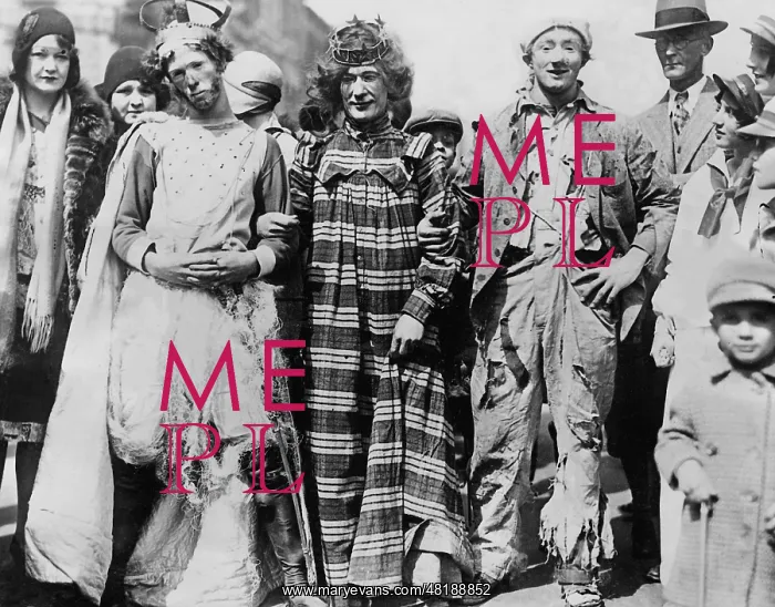 : Carnival in New Orleans, 1930 : Carnival in New Orleans, 1930