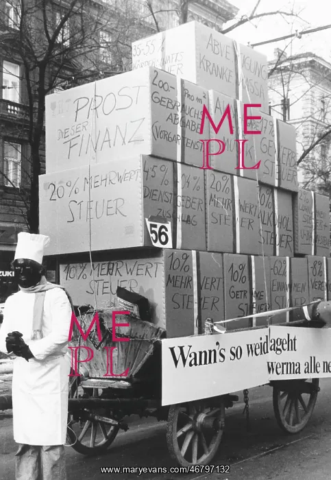 : Carnival parade in Vienna 1986 : Carnival parade in Vienna 1986