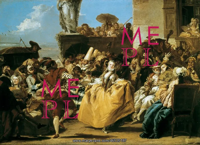: Carnival Scene or the Minuet : Carnival Scene or the Minuet