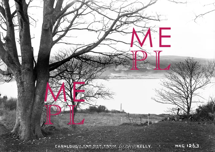: Carnlough and Bay from Straidkilly : Carnlough and Bay from Straidkilly