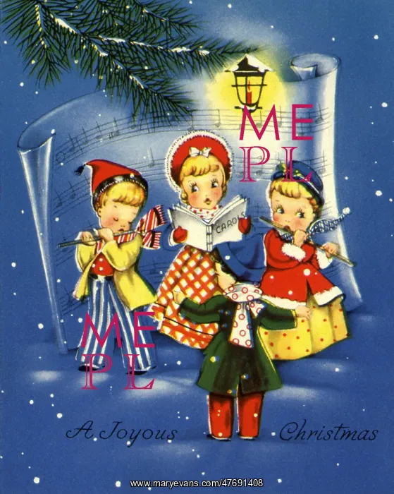 : Carolers and Conductor : Carolers and Conductor