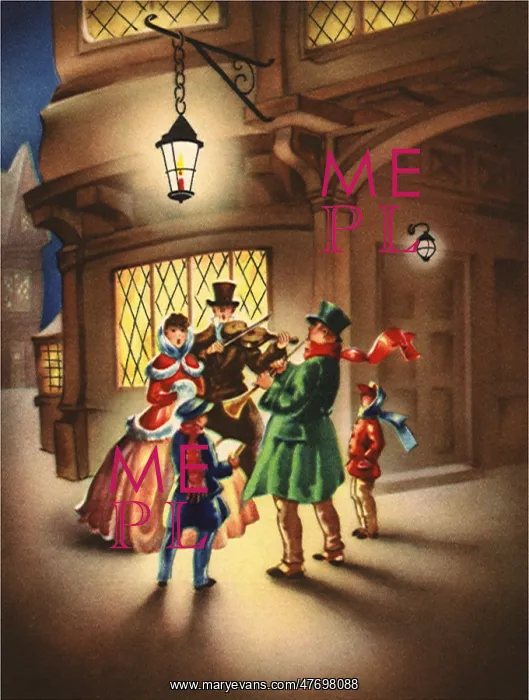  : Carolers and Violins