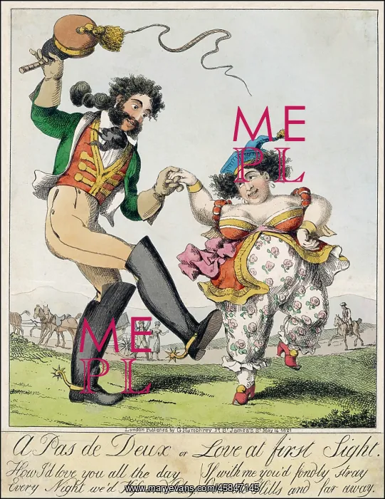 : CAROLINE & BERGAMI / 1819 : CAROLINE & BERGAMI / 1819