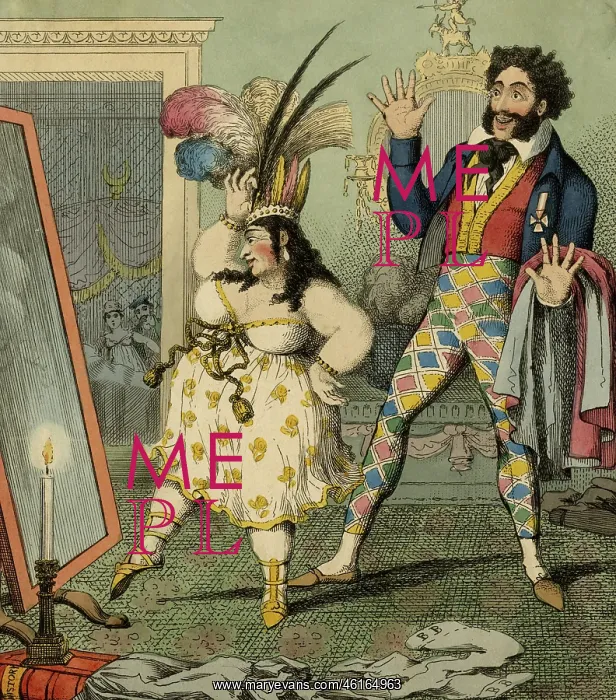 : CAROLINE & BERGAMI / 1819 : CAROLINE & BERGAMI / 1819