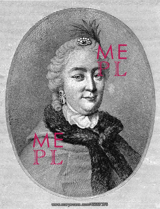 : Caroline Henriette, 12.3.1721 - 30.3.1774, Landgravine : Caroline Henriette, 12.3.1721 - 30.3.1774, Landgravine