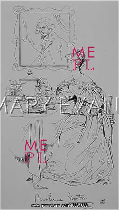 : CAROLINE NORTON / MACLISE : CAROLINE NORTON / MACLISE