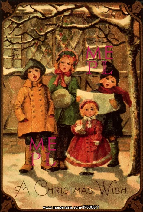  : Caroling Children