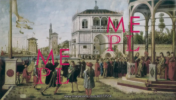 : CARPACCIO, Vittore (1455-1525). The Ambassadors : CARPACCIO, Vittore (1455-1525). The Ambassadors