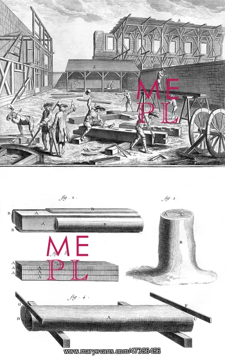 : Carpenters in the - 18th century : Carpenters in the - 18th century
