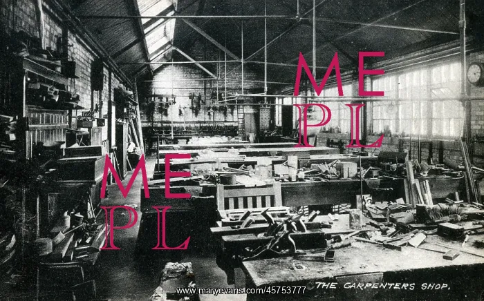 : An empty Carpenters Shop : An empty Carpenters Shop