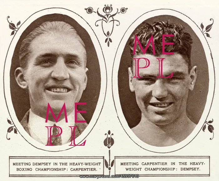 : Carpentier and Dempsey : Carpentier and Dempsey