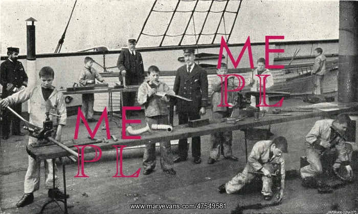  : Carpentry & plumbing, Training Ship Wellesley, North Shields